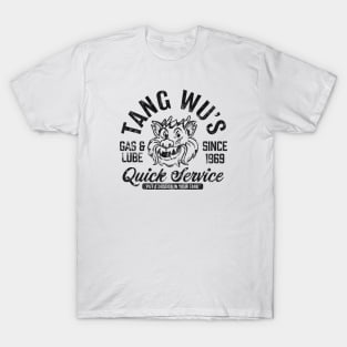 Tang Wu's Gas and Lube - Biker Style (1 Color - Worn) T-Shirt